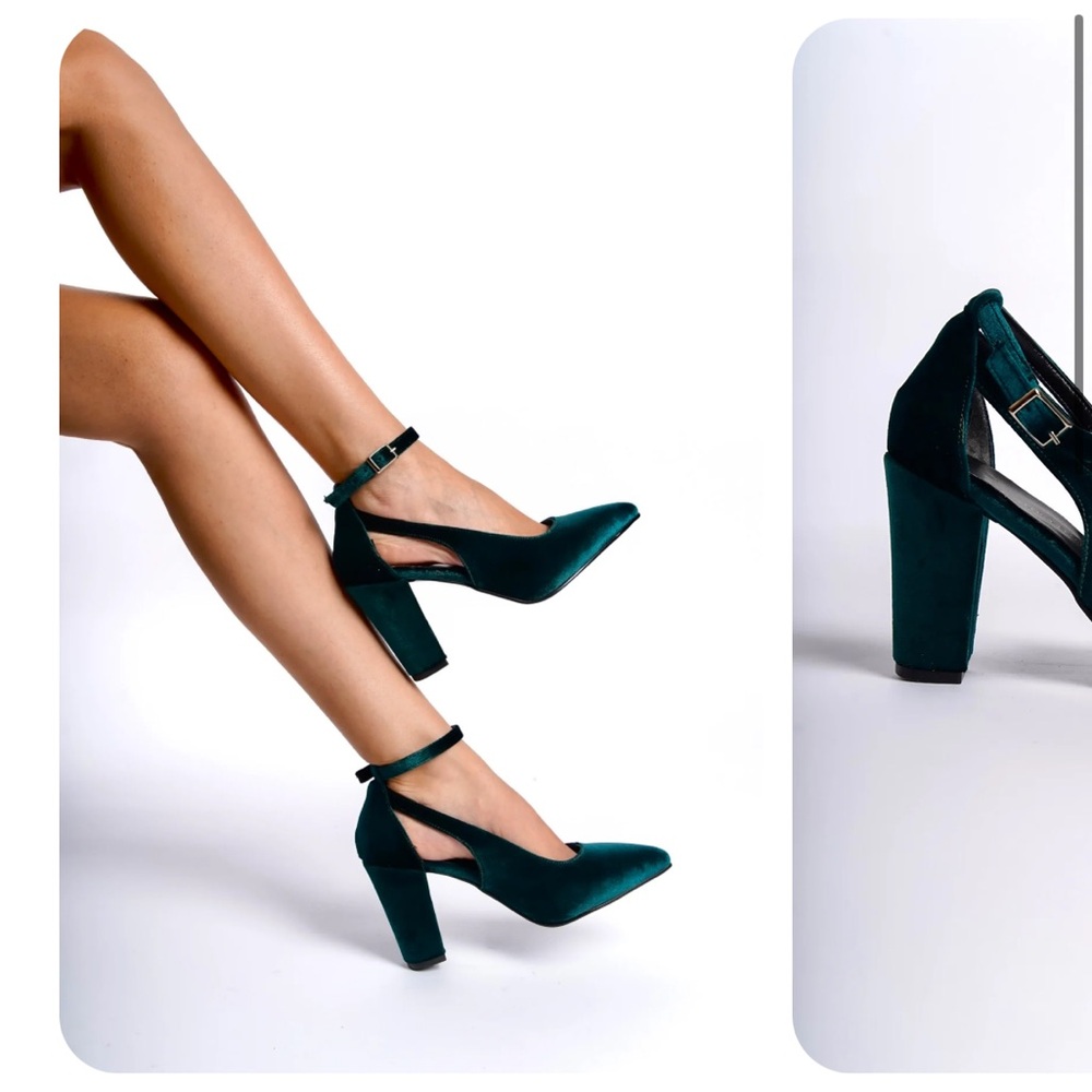 Velvet Emerald Women’s Heels | W5.5